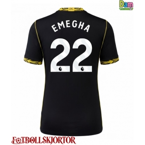 Chelsea Emmanuel Emegha #22 Bortatröja Dam 2026-27 Kortärmad